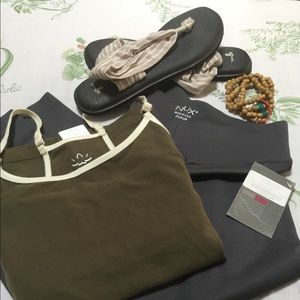 Yoga Top, Pants & Shoes